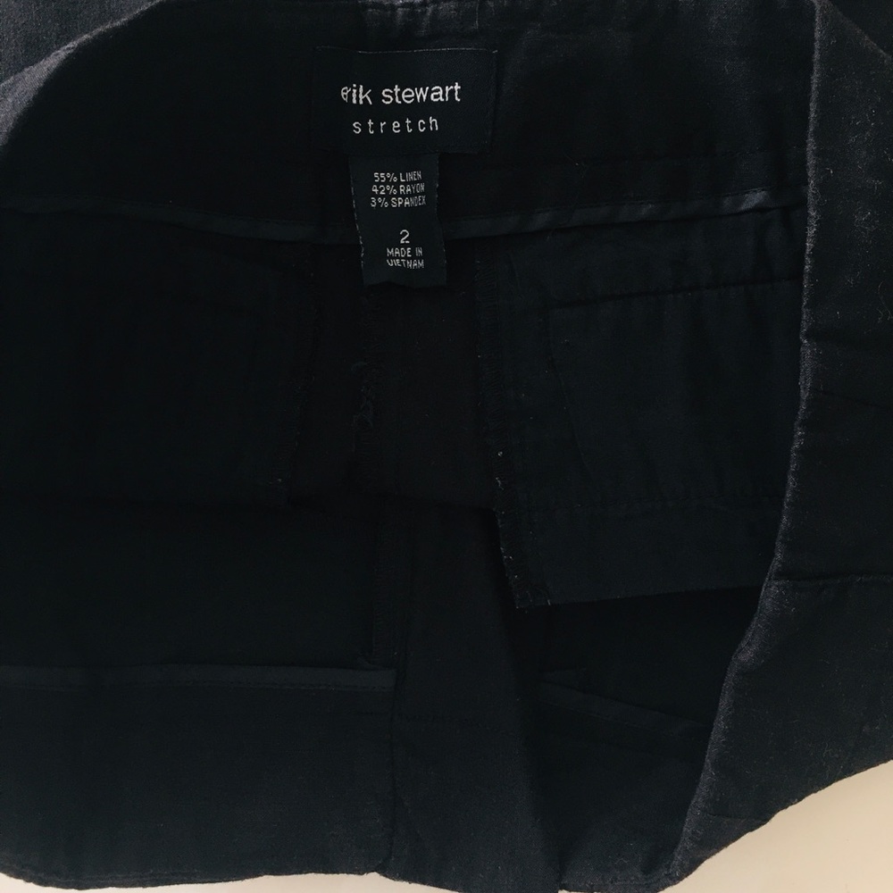 $78 ERIK STEWART LINEN SHORTS SUZE 2 - Picture 5 of 5